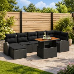 Your New Favorite 8 Piece Outdoor Sofa Set Awaits
