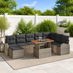 Friendly 9-Piece Outdoor Sofa Set for Your Home