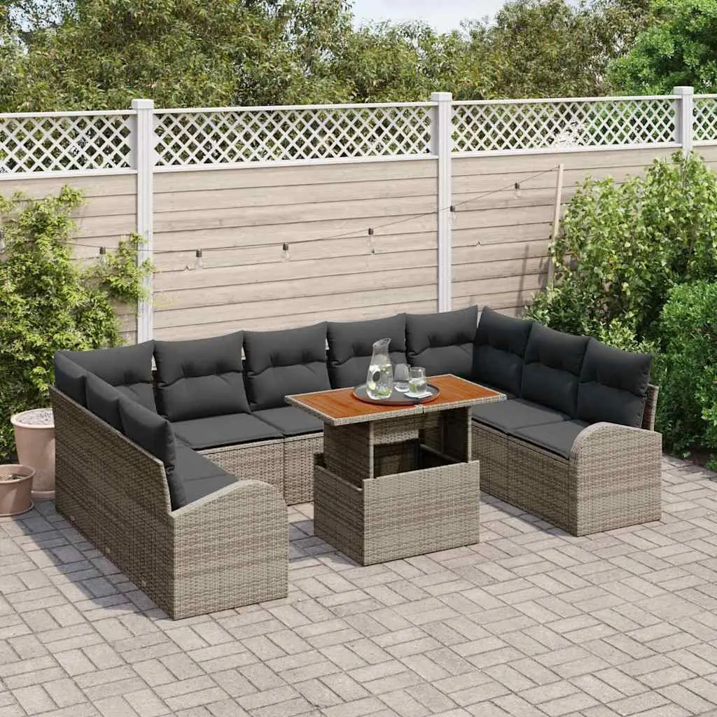 10-Piece Outdoor Sofa Set