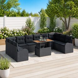 Your Outdoor Comfort: 11-Piece Garden Sofa Set