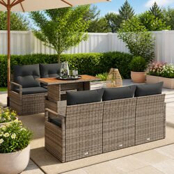 Your New 6-Piece Garden Sofa Set Awaits