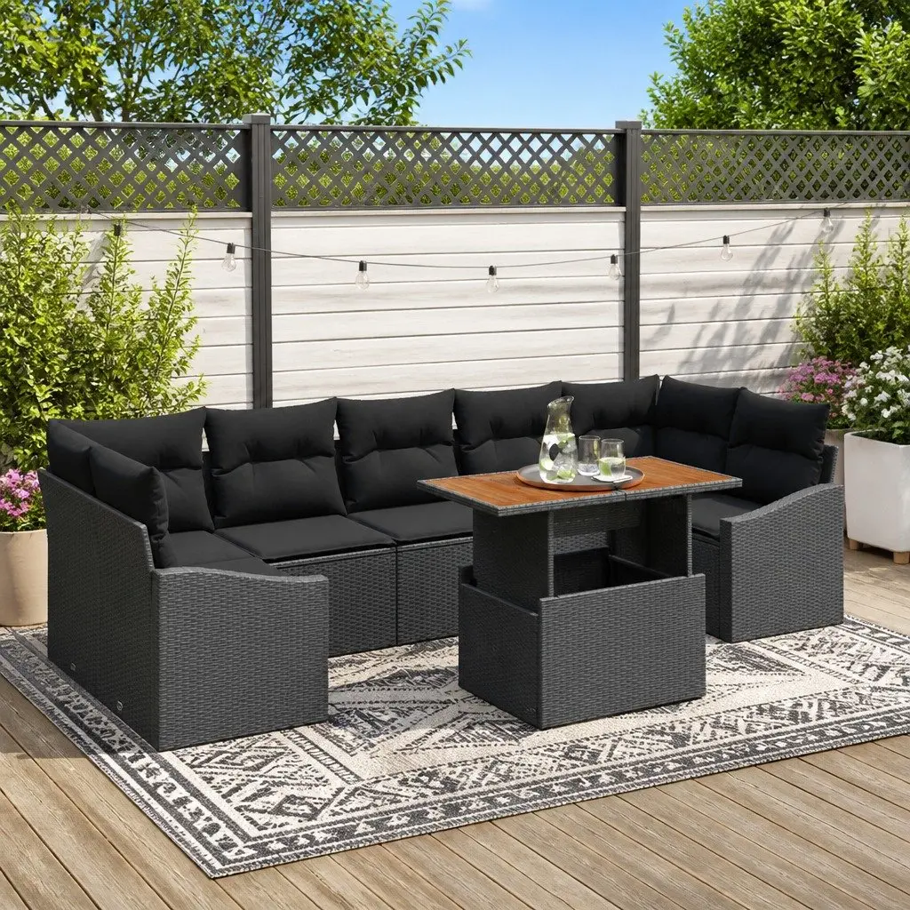 8-Piece Modular Garden Sofa Set