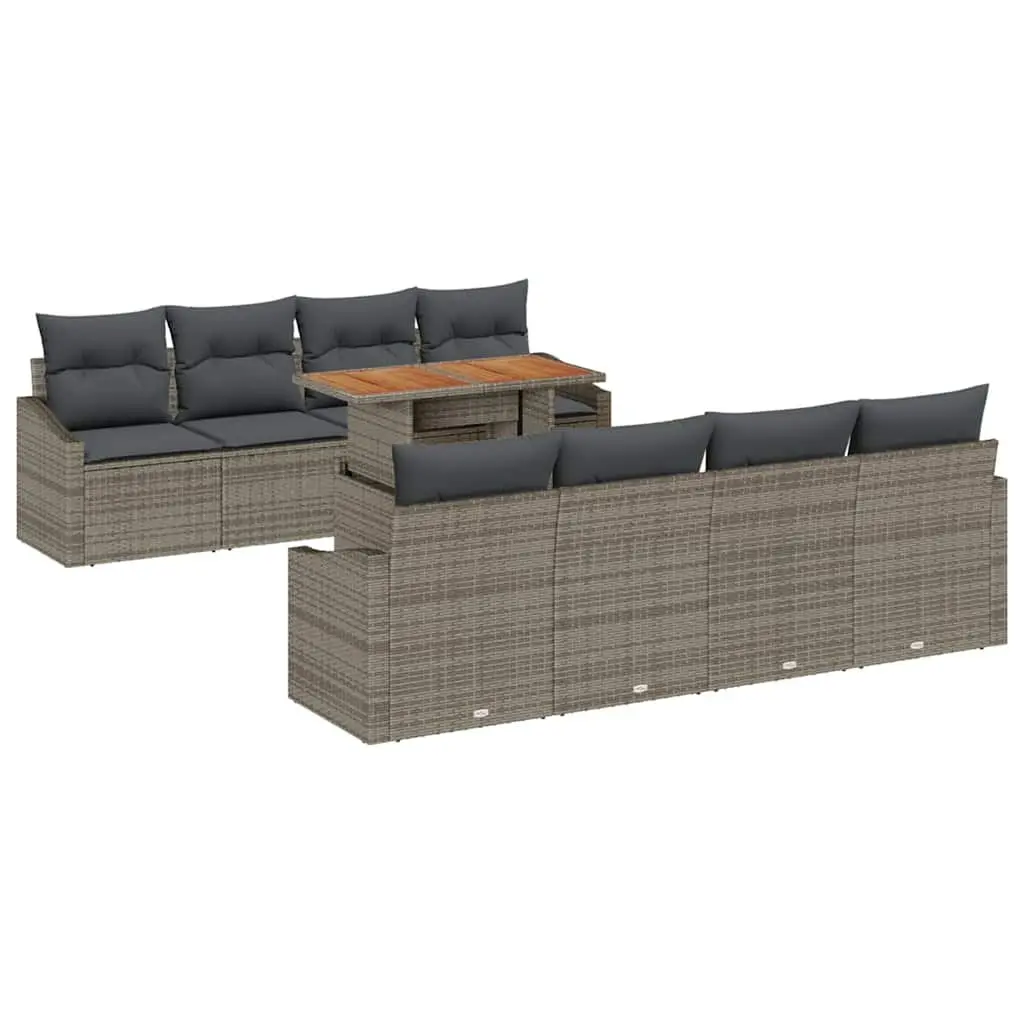 9-Piece Garden Sofa Set