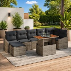Make Your Outdoor Space Inviting with an 8-Piece Sofa Set