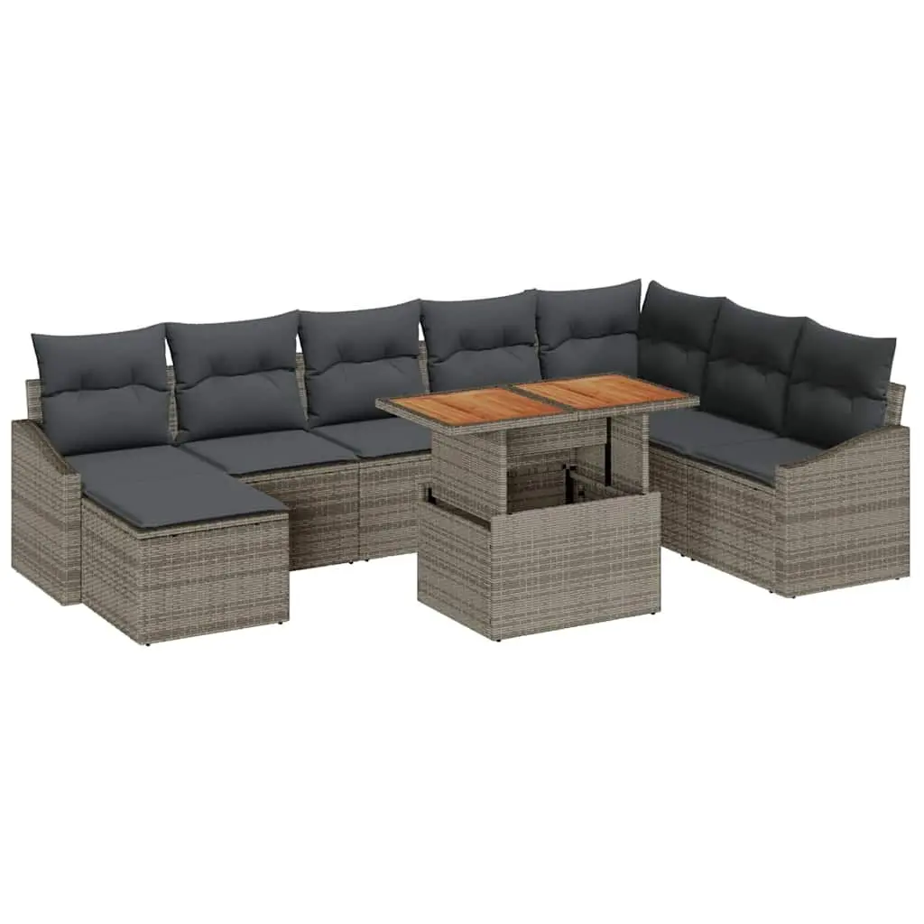 9-Piece Garden Sofa Set
