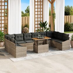 Your Ideal 11-Piece Modular Garden Sofa Set Awaits