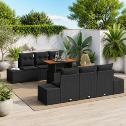 Enjoy Your Outdoor Time with This 7-Piece Sofa Set