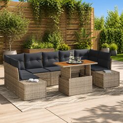 Your New 8-Piece Garden Sofa Set for Outdoor Enjoyment