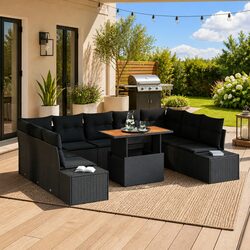 Create Your Perfect Outdoor Space with a 10pc Sofa Set