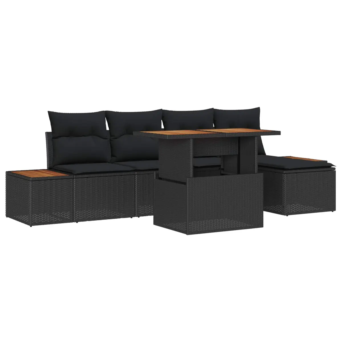 6-Piece Garden Sofa Set