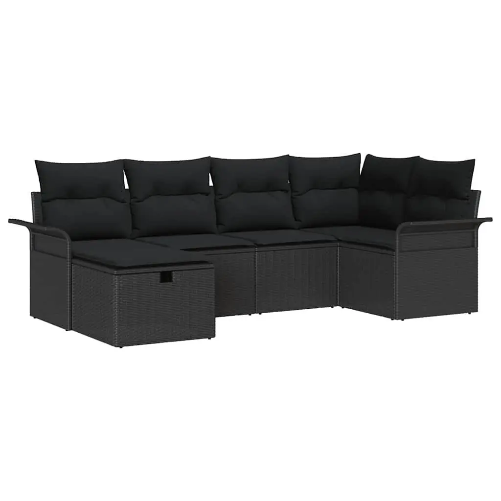 6-Piece Sofa Set for Outdoor Comfort