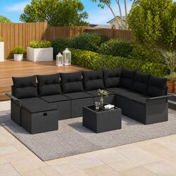 Friendly 9-Piece Modular Sofa Set for Your Outdoor Area