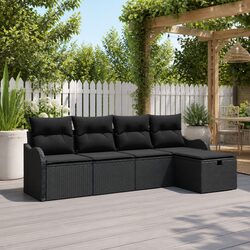 Comfortable Modular Garden Sofa Set with Cushions
