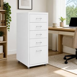 Organize Files Easily with Our 5 Drawer Filing Cabinet