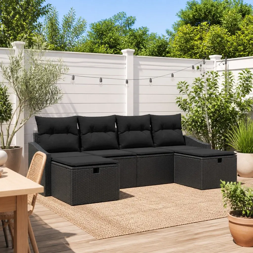 6-Piece Outdoor Sofa Set