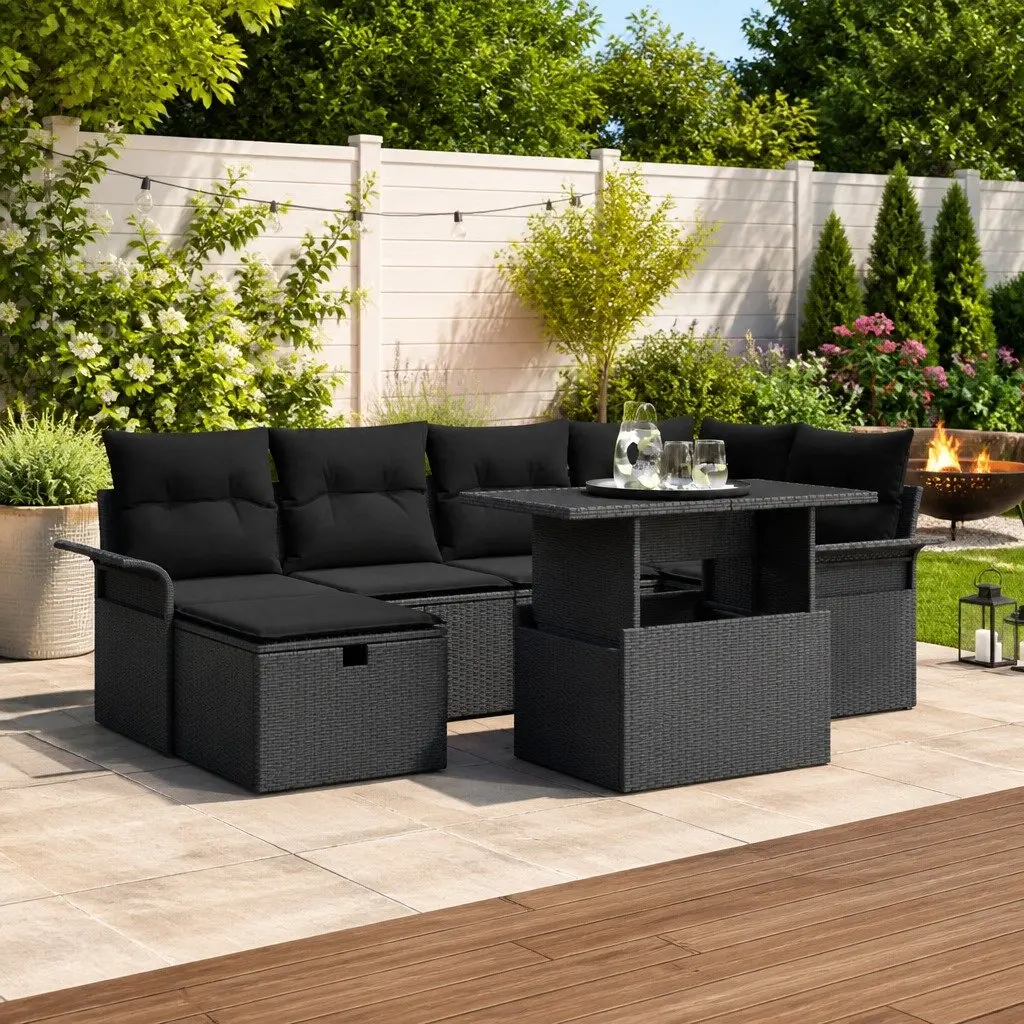7-Piece Garden Sofa Set