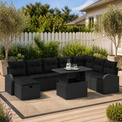 Enjoy Outdoor Comfort with a 9-Piece Sofa Set