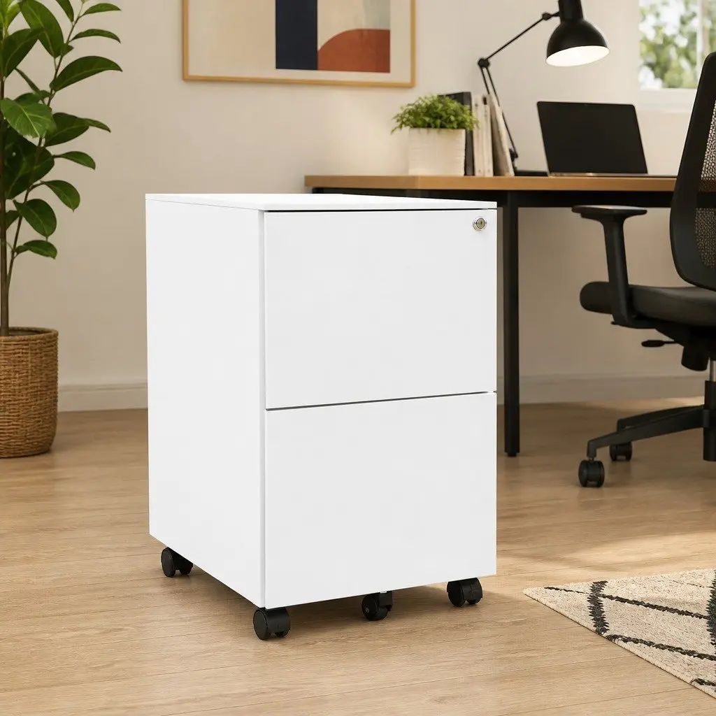 Mobile File Cabinet for Organized Spaces