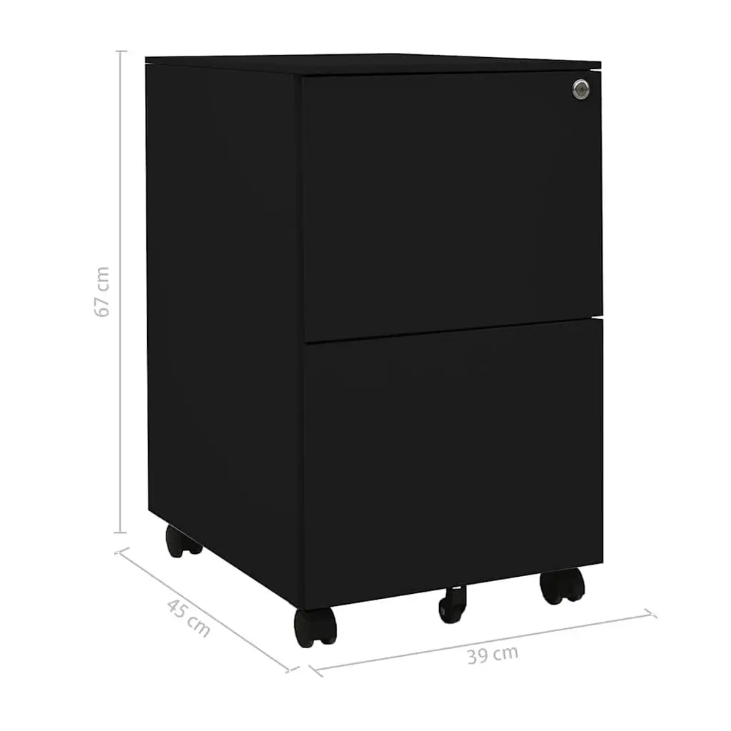 Mobile File Cabinet for Document Safety