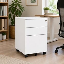 Your Organized Office with a Mobile 3 Drawer File Cabinet