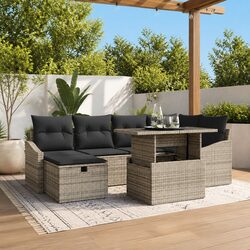 Your Perfect Outdoor Companion: 7-Piece Sofa Set