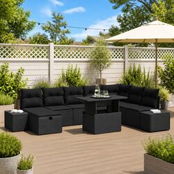 Your Cozy 11-Pc Modular Garden Sofa Set Awaits