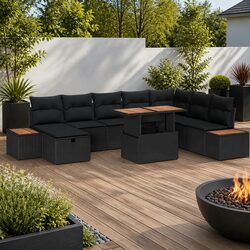 Friendly 9-Piece Outdoor Sofa Set for Your Space
