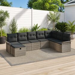 Create Your Ideal Outdoor Oasis with this Garden Sofa Set
