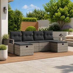 Create a Cozy Outdoor Space with a 5-Piece Sofa Set