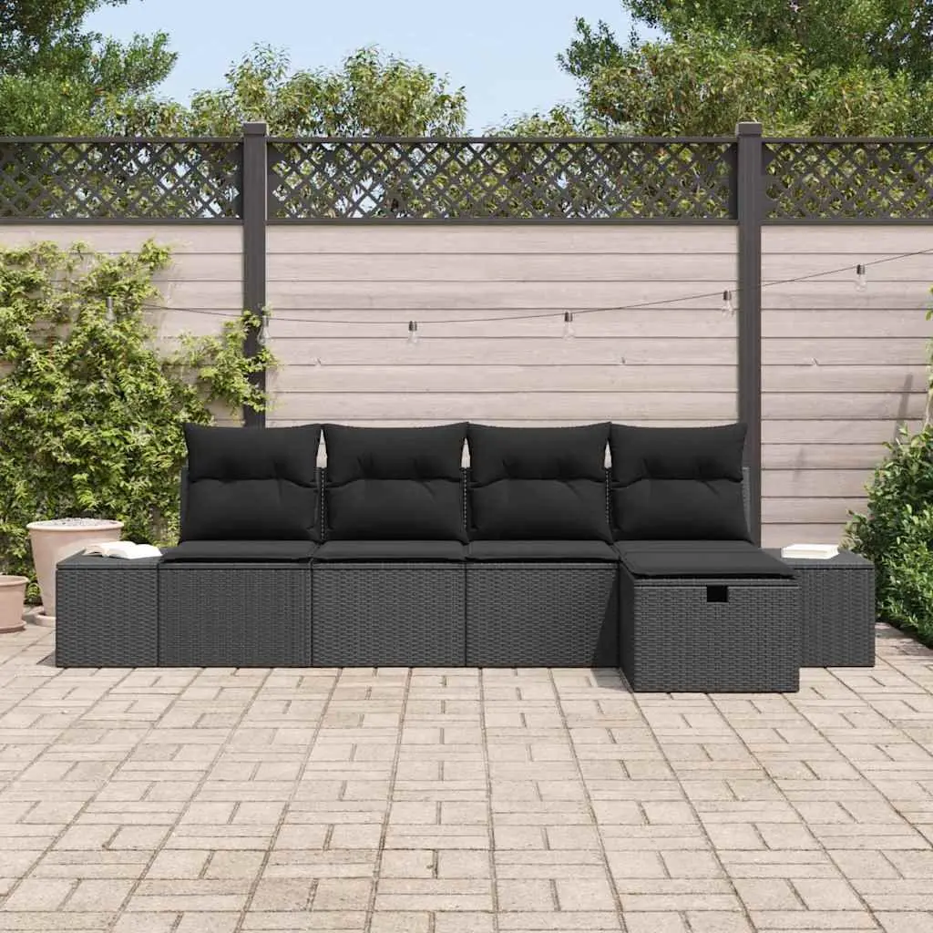 6 Piece Outdoor Sofa Set for Relaxing Evenings