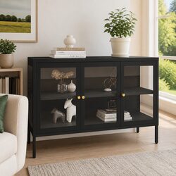 Your New Black Sideboard: 105x35x70 cm