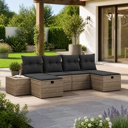 Make Your Outdoor Area Inviting with This Sofa Set