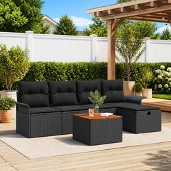 Your New 6-Piece Outdoor Garden Sofa Set Awaits