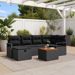 Create Your Ideal Outdoor Space with This 7-Piece Sofa Set