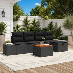 Friendly 6 Piece Garden Sofa Set for Your Outdoor Enjoyment