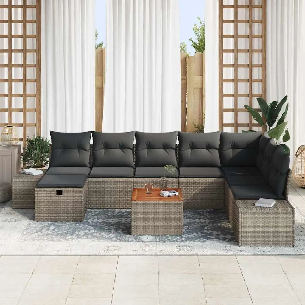 9-Piece Outdoor Sofa Set