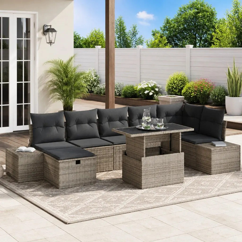8-Piece Garden Sofa Set