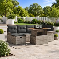 Your Ideal 7-Piece Garden Sofa Set Awaits