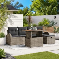 You’ll Love This 6-Piece Garden Sofa Set for Your Outdoors