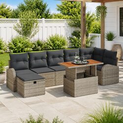 Create Your Ideal Patio with Our 8-Piece Garden Sofa Set