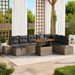 Your Perfect Outdoor Companion: 9pc Sofa Set