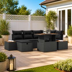 Your Ideal 7-Piece Garden Sofa Set for Outdoor Use