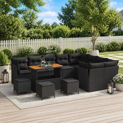 Relax Outside with Our 13-Piece Garden Sofa Set