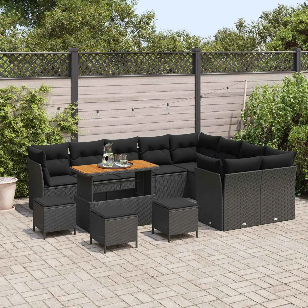13-Piece Garden Sofa Set