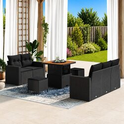Your Outdoor Oasis: 8-Piece Modular Sofa Set