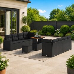 Your Comfortable Garden Sofa Set: 11 pcs Style