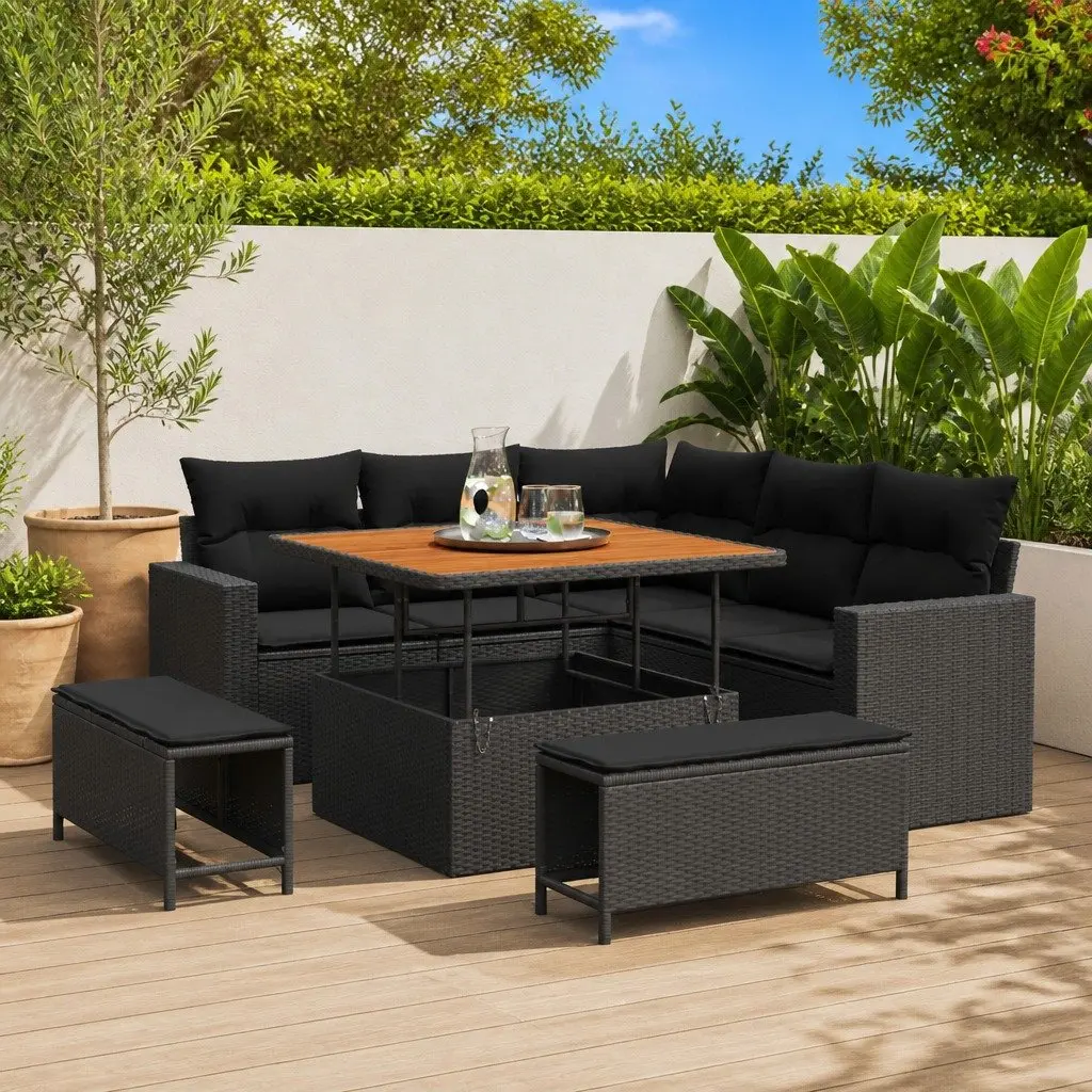 8-Piece Outdoor Sofa Set for Relaxation