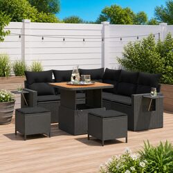 Create Your Ideal Outdoor Retreat with 8-Piece Sofa Set
