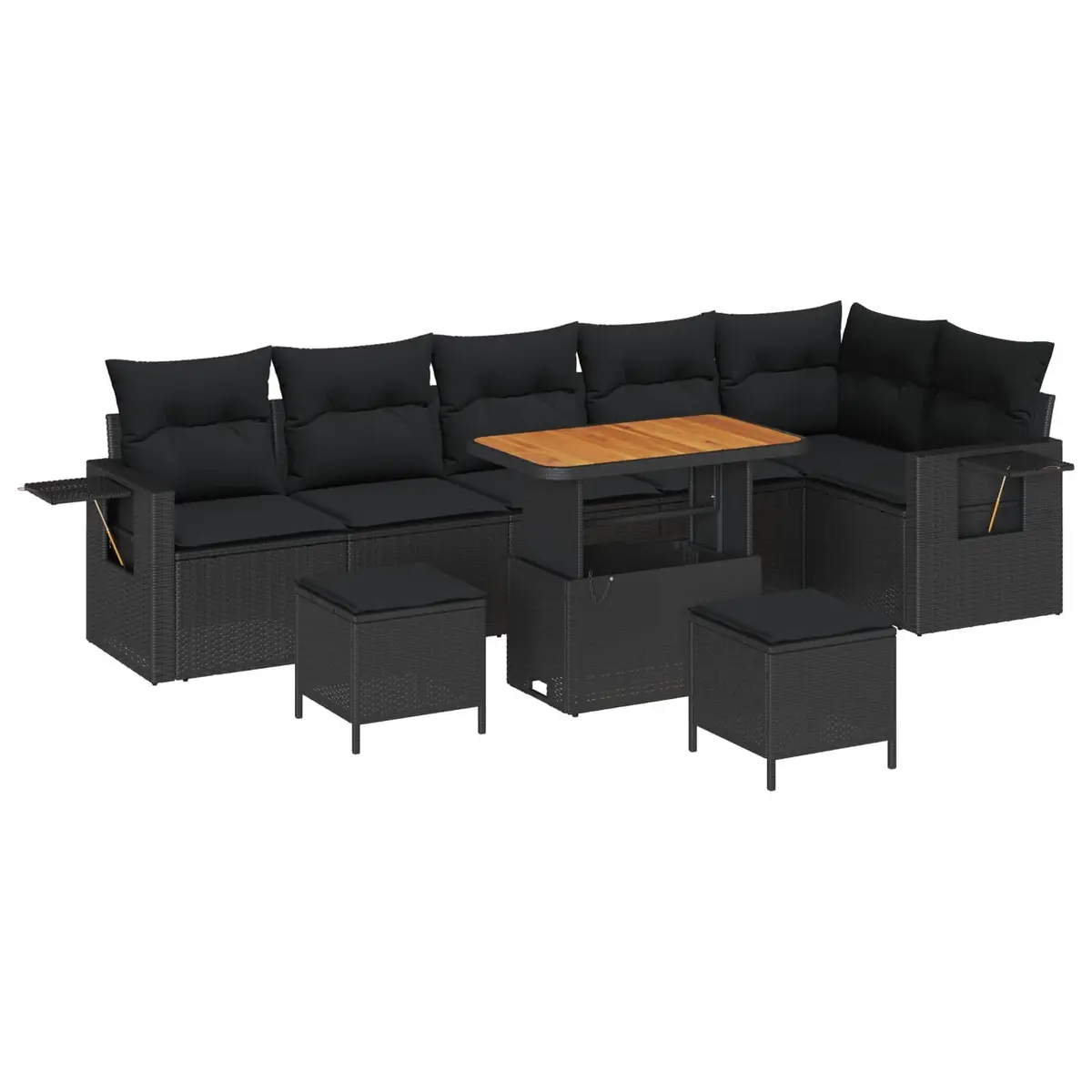 9-Piece Garden Sofa Set