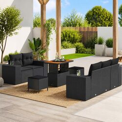 Create Your Perfect Outdoor Space with This Garden Sofa Set